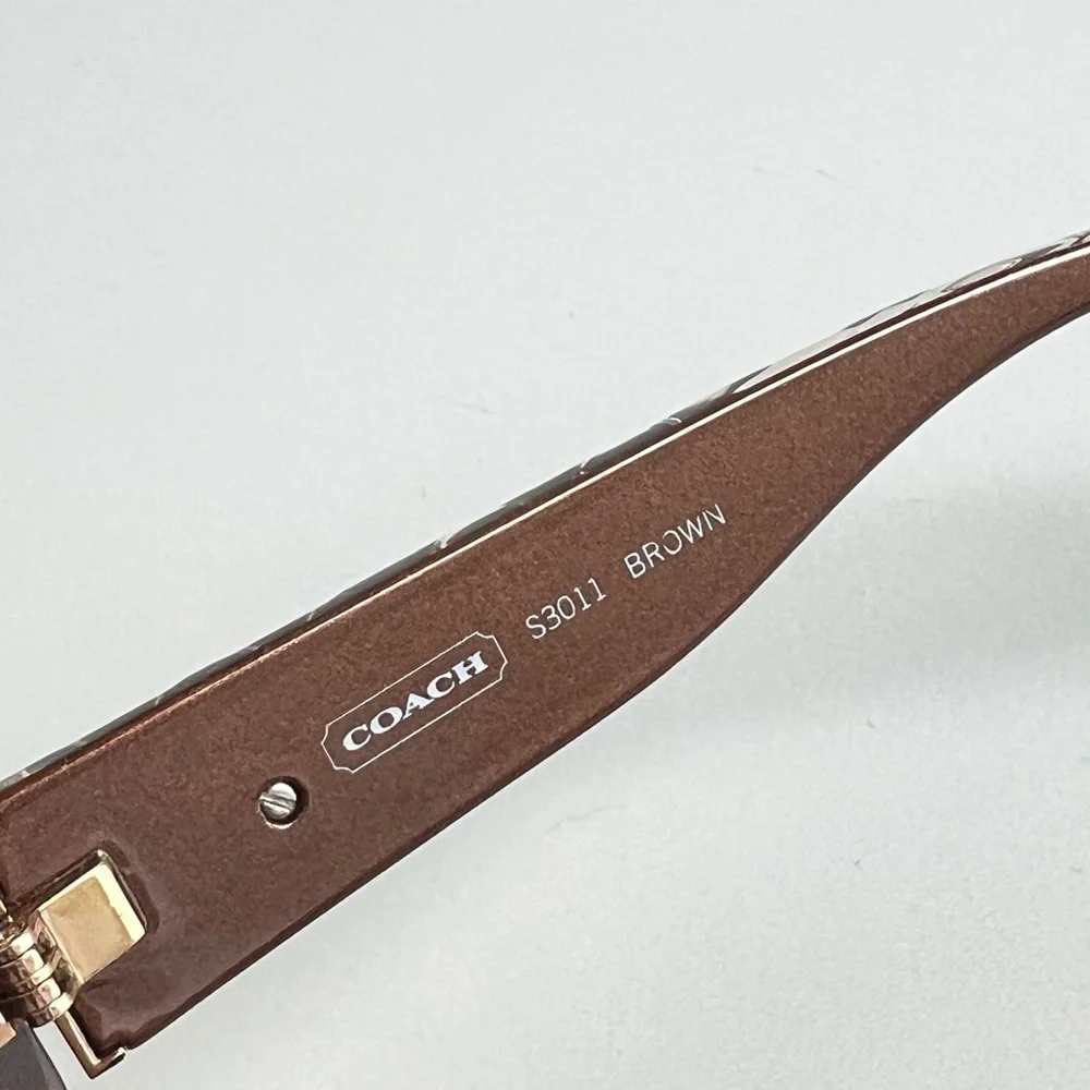 Coach Women's Brown Sunglasses UV400 Protection - Picture 11 of 14